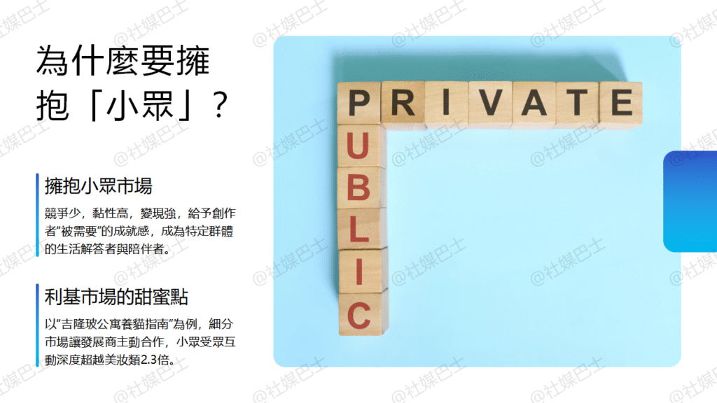 小眾也是機會，如何為欄目IP找到專屬利基市場插图