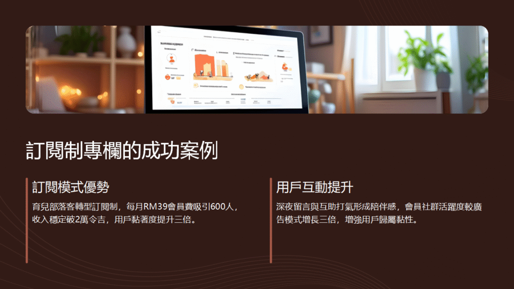專欄內容也能開啟訂閱制,會員經營與變現同步展開插图 專欄內容也能開啟訂閱制,會員經營與變現同步展開插图