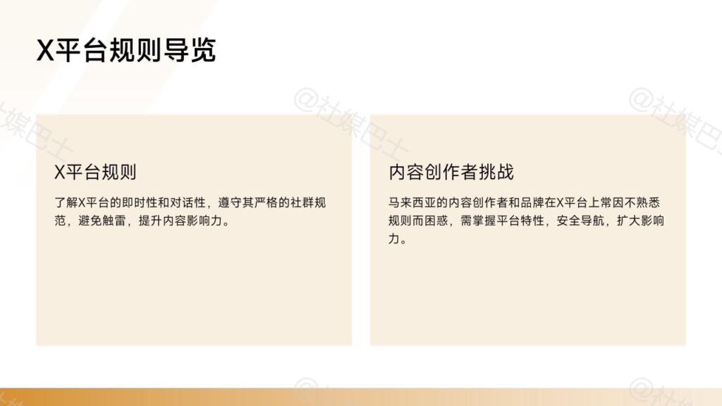 X平台的社群規則與禁令插图