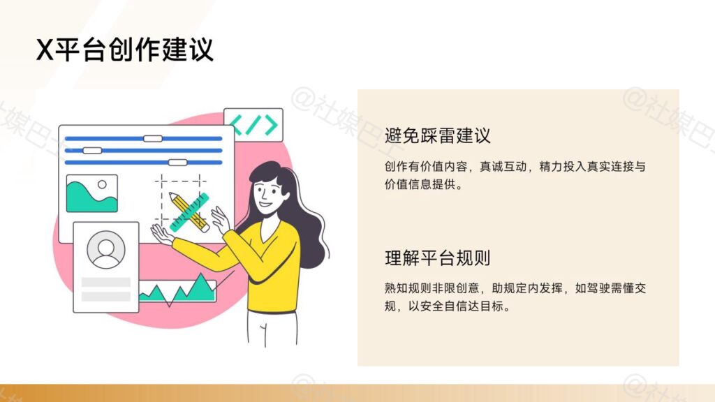 X平台的社群規則與禁令插图2