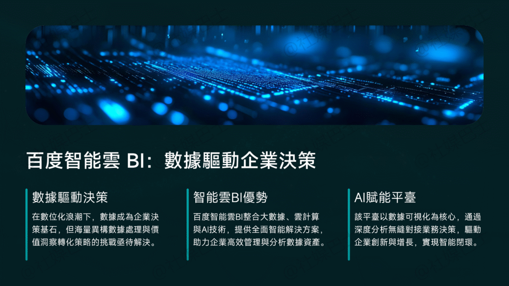 智見數據，驅動決策：深度解析百度智能雲 BI插图